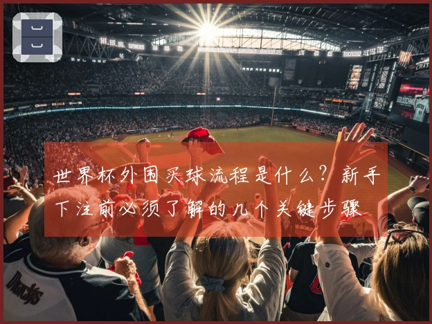 世界杯外围买球流程是什么？新手下注前必须了解的几个关键步骤